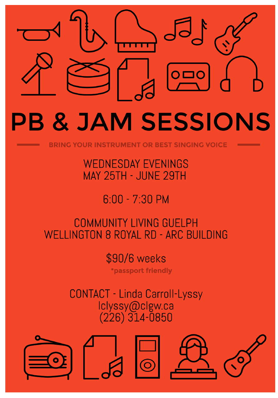 PB and Jam Flyer