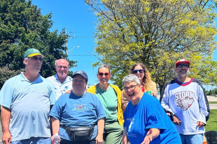 Group of people supported by CLGW