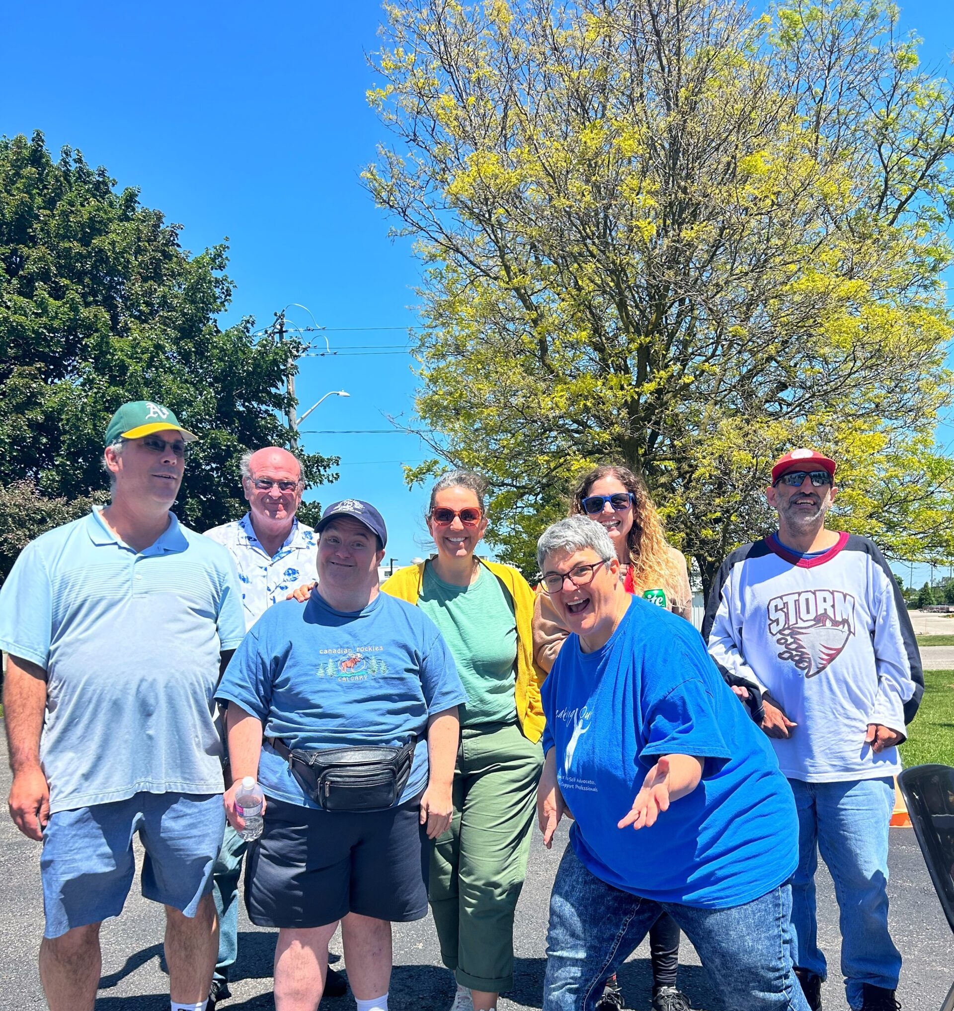 Group of people supported by CLGW