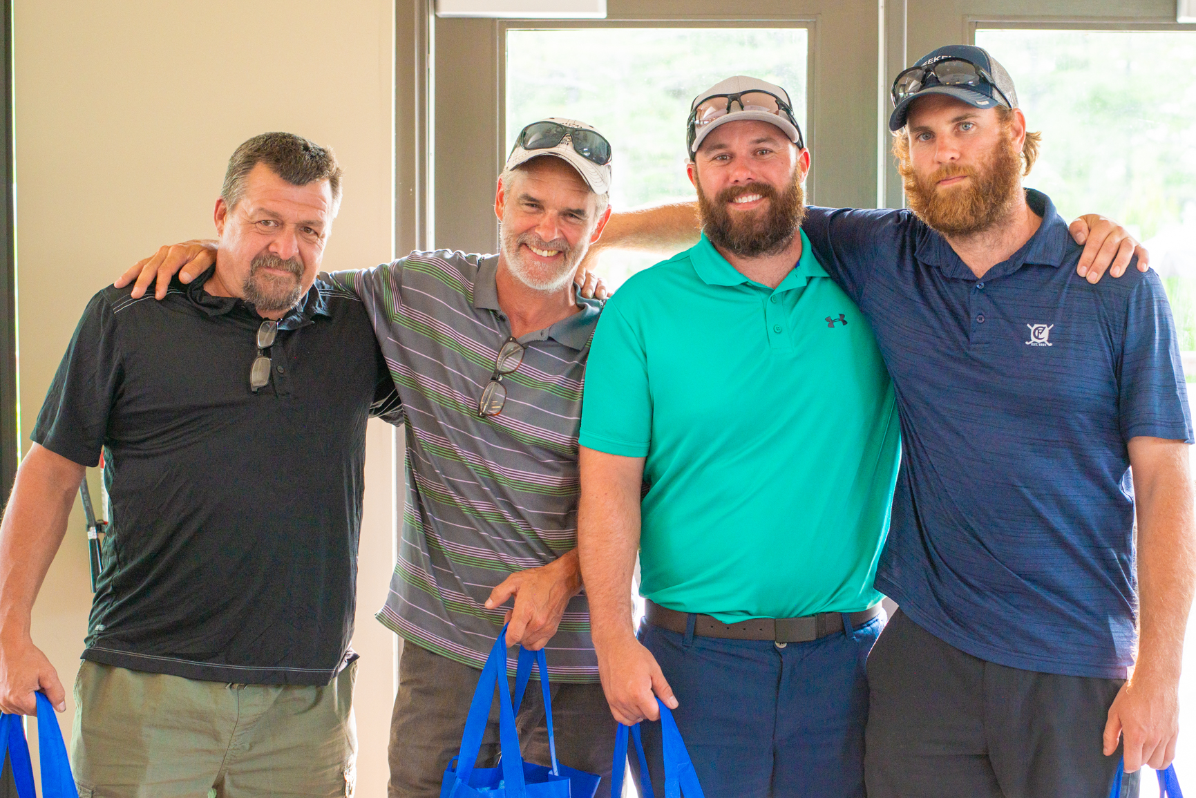 craig dool and team winning low gross at the Norm Jary golf tournament