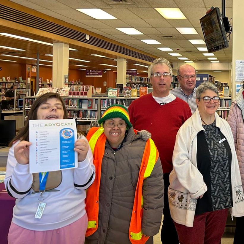 People4People members at the Guelph Public Library